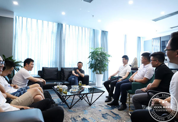深化合作&mdash;&mdash;酷家樂董事長黃曉煌一行蒞臨易高家居