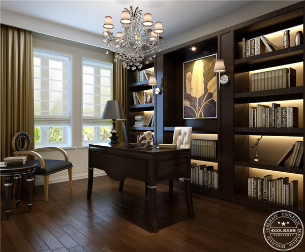 書(shū)房設(shè)計(jì)效果圖